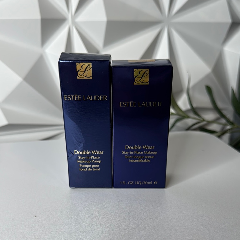 Estée Lauder Double Wear matte foundation With  Pump Softtan 4C3